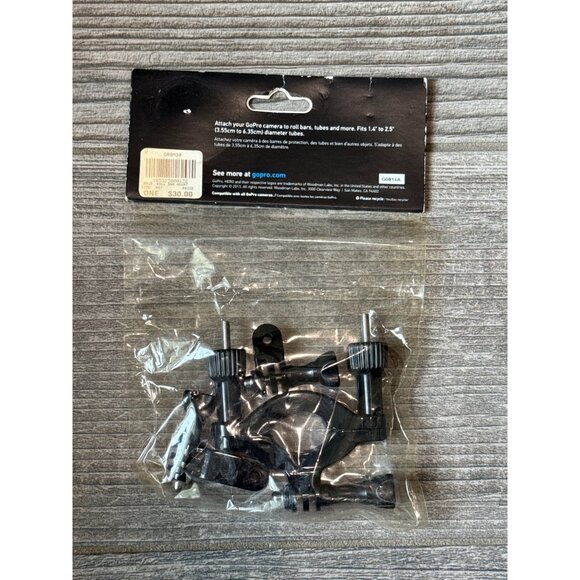 GoPro Authentic Parts  Roll Bar Mount NEW 3 way pivot Arm for Camera - Picture 3 of 4